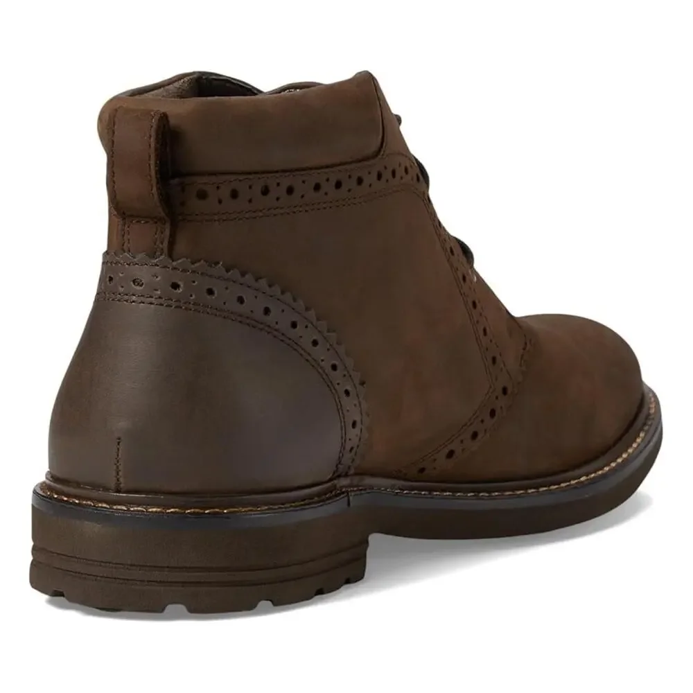Nunn Bush Mens Ozark II Plain Toe Chukka Boots Size 10.5 M Brown Leather NIB